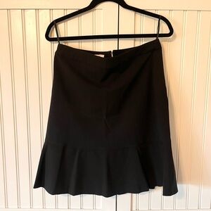 NWT Bar III Black Skirt with Ruffle